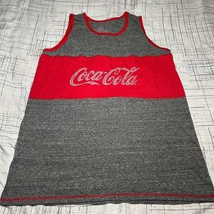 Coca-Cola Men's Pieced Tank Size XXL